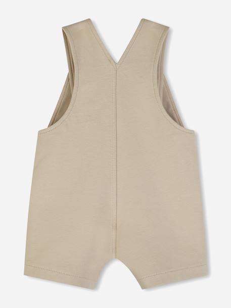 Salopette garçon short Beige 2 - vertbaudet enfant 