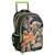Sac à dos trolley gormiti polyester imprimé Noir / vert 1 - vertbaudet enfant 