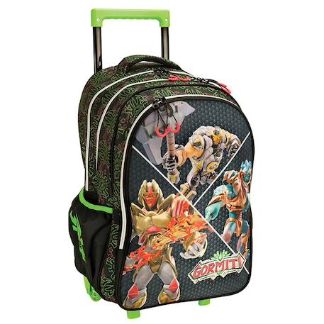 Garçon-Sac à dos trolley gormiti polyester imprimé