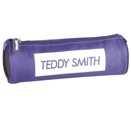 Trousse ronde 22 cm polyester teddy smith Bleu 1 - vertbaudet enfant 