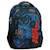 Sac à dos skateboard imprimé graffiti tissu Bleu / noir / blanc / rose 1 - vertbaudet enfant 