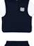 Ensemble garçon 3 pièces Beige+Bleu foncé / blanc 12 - vertbaudet enfant 