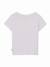 T-shirt fille à manches courtes Blanc 2 - vertbaudet enfant 