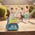 Sac à dos maternelle motif singe en tissu synthétique fisher-price Bleu / orange / bleu 2 - vertbaudet enfant 