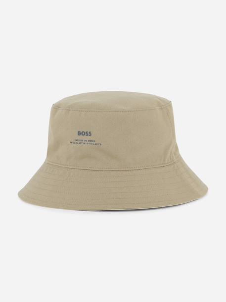 Bob garçon reversible Beige 3 - vertbaudet enfant 