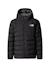 Doudoune fille reversible Blanc sable+Noir+Noir / gris 5 - vertbaudet enfant 