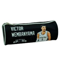 Jouet-Trousse ronde tissu imprimé victor wembanyama nba basket usa