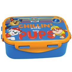 Puériculture-Boite gouter pat patrouille chillin avec mon chiot 17 cm pvc