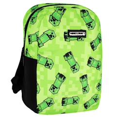 Sac à dos minecraft maternelle 34 cm haut de gamme  - vertbaudet enfant