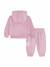 Ensemble 2 pièces Rose clair+Rose clair / blanc 7 - vertbaudet enfant 