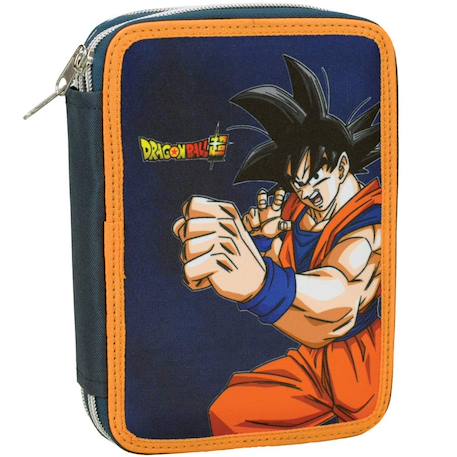 Fille-Trousse scolaire double dragon ball z san goku 20 cm – rembourrée dragon ball z