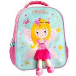 -Sac à dos maternelle poupée petite fée 31 cm