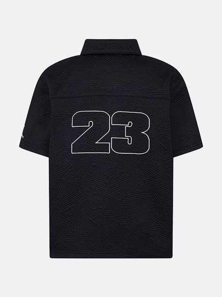 Chemise garçon manches courtes Beige+Noir 8 - vertbaudet enfant 