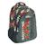 Sac à dos scolaire no fear motif zèbre et roses polyester Blanc / rose 1 - vertbaudet enfant 