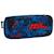 Trousse double textile motif skateboard Bleu / noir / blanc 1 - vertbaudet enfant 
