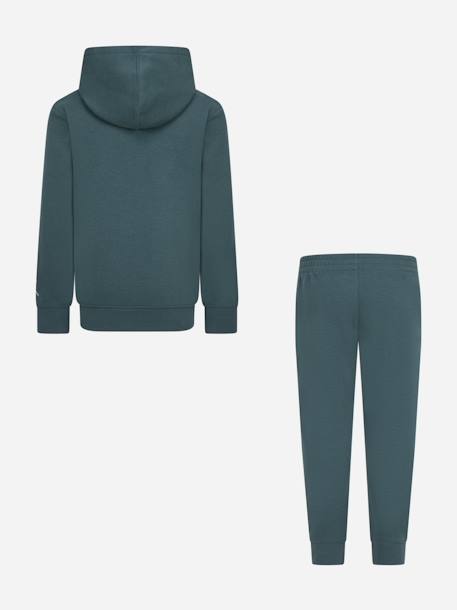 Ensemble deux pièces pour bébé sweat à capuche et pantalon Vert 2 - vertbaudet enfant 