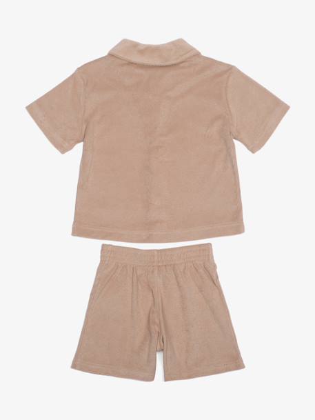 Ensemble fille 2 pièces Beige+Bleu roi+Violet 2 - vertbaudet enfant 