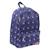 Sac à dos scolaire motif tropical ettavee 42 cm Bleu+Bleu / violet+Rose 3 - vertbaudet enfant 
