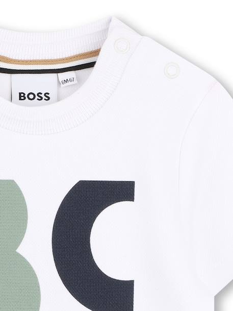 T-shirt garçon à manches courtes Blanc 3 - vertbaudet enfant 