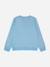 Sweat col rond Bleu / bleu 2 - vertbaudet enfant 