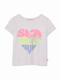T-shirt fille à manches courtes  - vertbaudet enfant