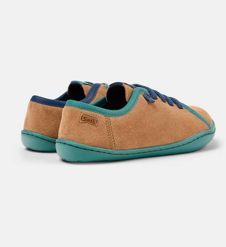 Baskets garçon cuir peu cami kids twins Marron moyen 4 - vertbaudet enfant 