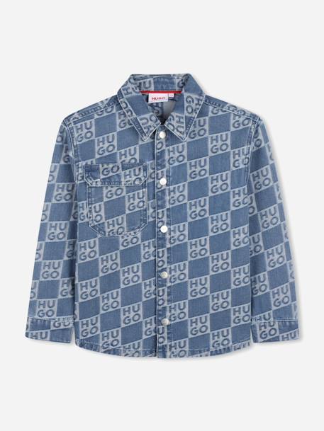 Chemise en jean - vertbaudet enfant Garçon-Chemise en jean