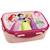 Boîte goûter princesse disney en pvc 17 cm fermeture à clips disney princess Rose clair 1 - vertbaudet enfant 