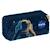 Trousse rectangulaire nasa thème espace 2 compartiments zippés 21 cm nasa Bleu marine 1 - vertbaudet enfant 