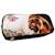 Trousse ovale imprimé tête de lion en tissu Noir / beige / blanc 1 - vertbaudet enfant 