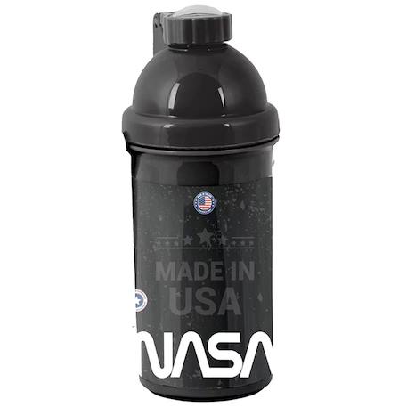 Bouteille d eau en plastique nasa 18 cm – bouchon à vis Noir 1 - vertbaudet enfant 