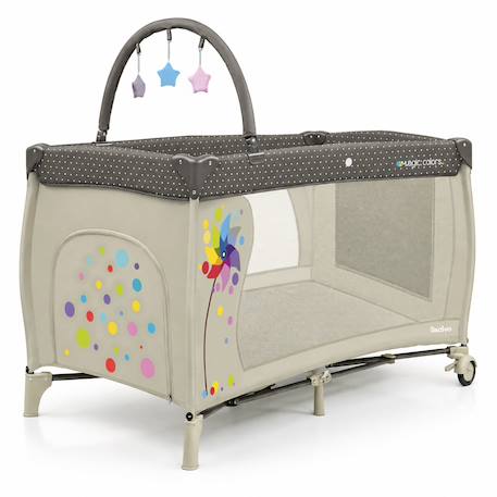 Broyeur complet pour berceau de voyage et plus Beige+Gris 3 - vertbaudet enfant 