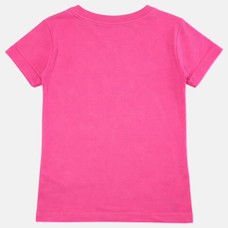 T shirt fille manches courtes Blanc+Fushia+Marine+Rosatre 8 - vertbaudet enfant 