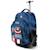 Sac à dos à roulettes captain america marvel 47 cm trolley haut de gamme Multicolore 1 - vertbaudet enfant 