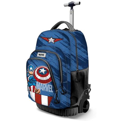 Fille-Accessoires-Sac à dos à roulettes captain america marvel 47 cm trolley haut de gamme