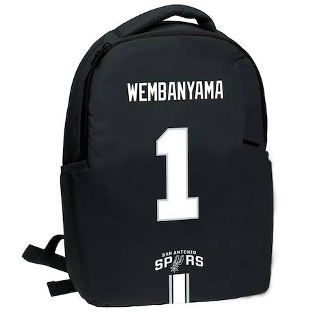 Garçon-Sac à dos basketball aspect polyester wembanyama nba basket usa