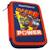 Trousse garnie power rangers illustration officielle Noir / rouge / jaune 1 - vertbaudet enfant 