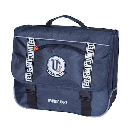 Garçon-Cartable messenger garçon camps 38 cm 2 compartiments bandes réfléchissantes