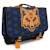Cartable pour enfant renard 2 compartiments 41 cm Bleu / orange 1 - vertbaudet enfant 