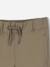 Cargo garçon taille élastique Taupe 3 - vertbaudet enfant 