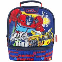 Puériculture-Sac goûter isotherme transformers your inner hero 24 cm sac déjeuner