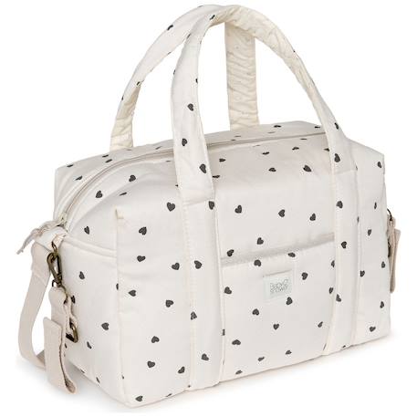 Sac à langer high park rock & love Ecru, noir 2 - vertbaudet enfant 