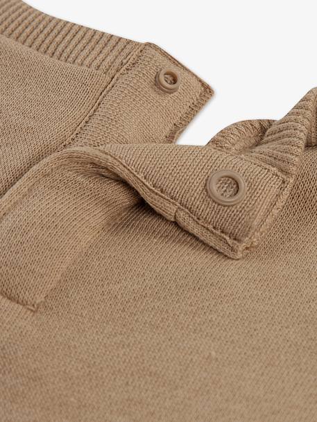 Ensemble deux pièces pour bébé sweat à col rond et pantalon confortable Beige+Beige foncé+Bleu clair+Gris+Vert 9 - vertbaudet enfant 