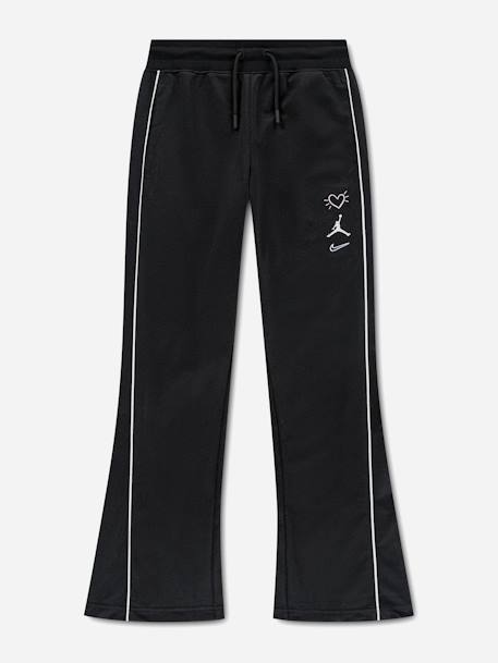 Jogging fille taille élastique Bleu 1 - vertbaudet enfant 