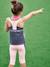 Legging de sport mi- mollet fille en matière technique rose pâle 5 - vertbaudet enfant 