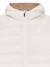 Doudoune fille reversible Blanc sable+Noir+Noir / gris 4 - vertbaudet enfant 