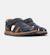 Sandales garçon cuir BICHO Bleu marine 2 - vertbaudet enfant 