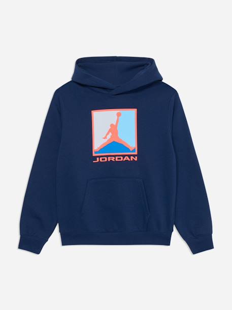 Sweat garçon à capuche Bleu 1 - vertbaudet enfant 