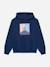 Sweat garçon à capuche Bleu 1 - vertbaudet enfant 
