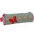 Trousse cylindrique tissu imprimé papillons sequins bella sara Blanc / rose / gris 1 - vertbaudet enfant 